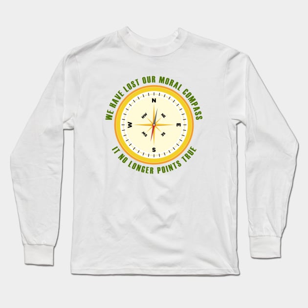 Lost Moral compass Long Sleeve T-Shirt by bluehair